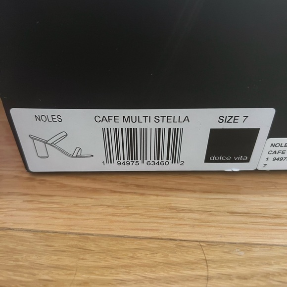 Dolce Vita Nude Strappy Heels - Picture 2 of 2